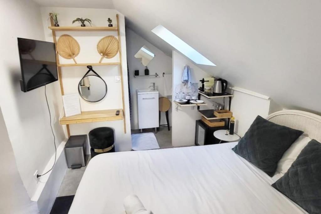 Chambre - Bed & Breakfast - Plage 50M - Residence Saint-Malo Exteriér fotografie